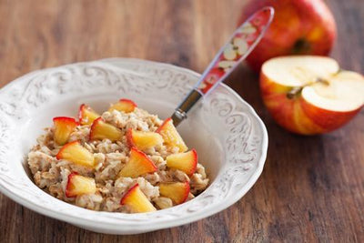 Harina de avena de nogal de manzana