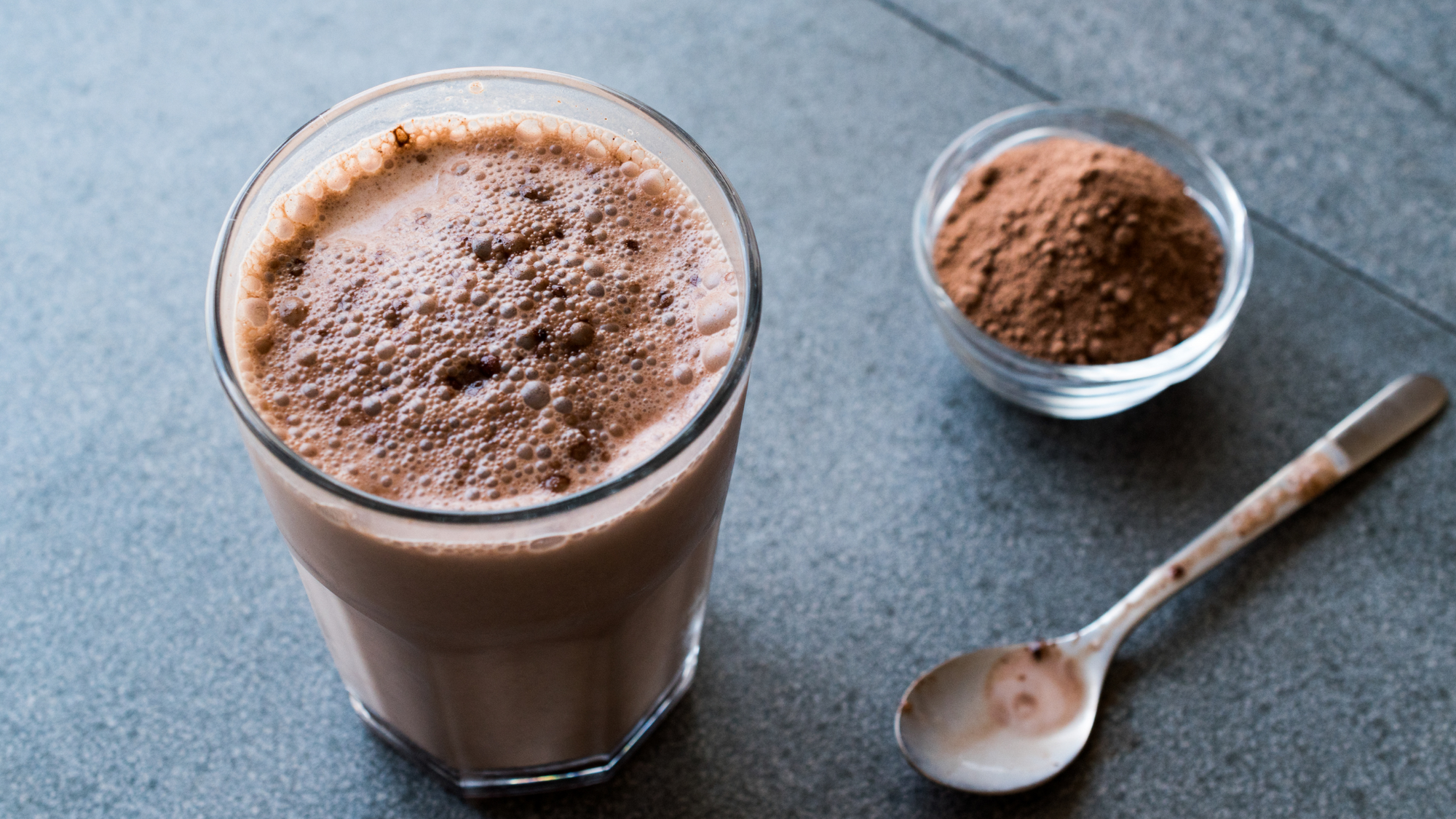 High Fiber/Protein Chocolate Smoothie